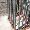 کاشت میلگرد در ستون