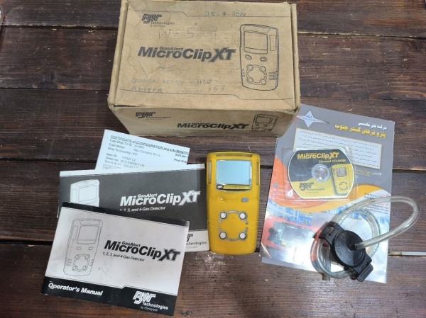 عرضه انواع گاز سنج بدنه استوک هانیول MicroClip XT