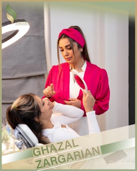تاتو اسکالپ سر در مرکز غزل زرگریان