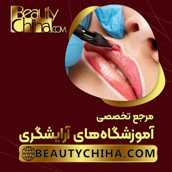آموزش ریموو تاتو خط لب با ارائه مدرک فنی و حرفه ای