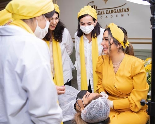 آموزش میکروبلیدینگ ابرو با غزل زرگریان